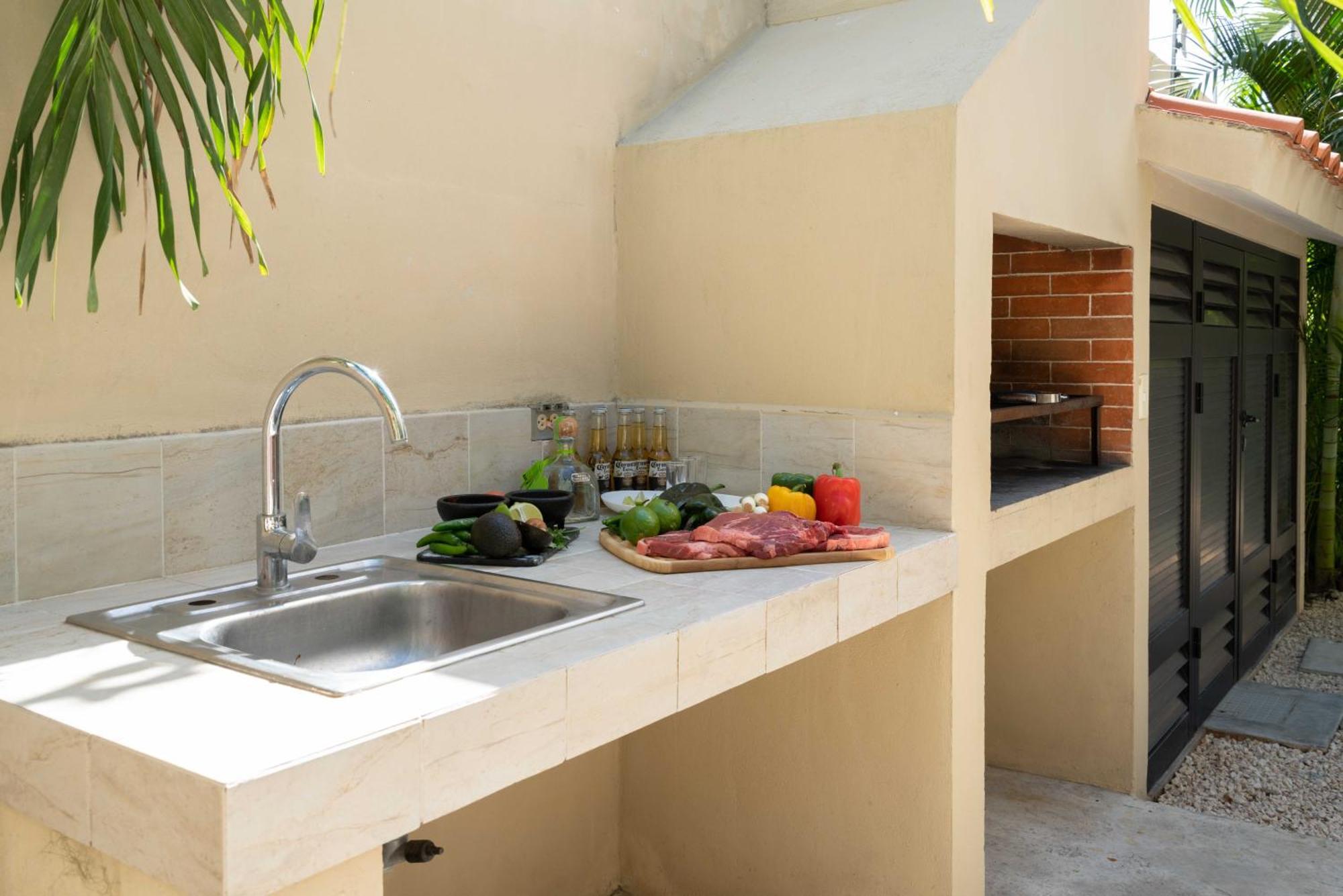 Tulum Stunning Villa For 10-Cabana-Private Pool-Parking Екстер'єр фото