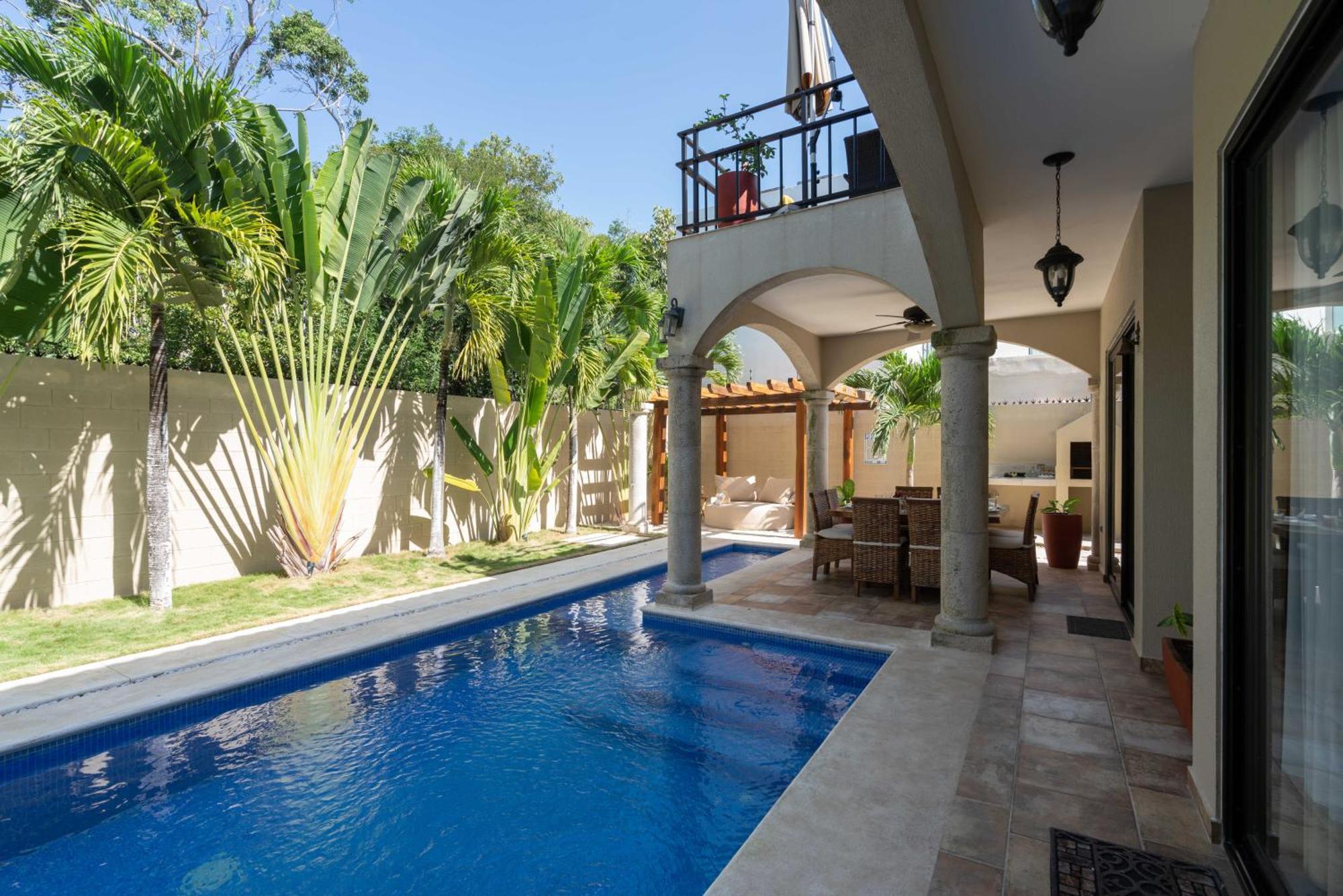 Tulum Stunning Villa For 10-Cabana-Private Pool-Parking Екстер'єр фото