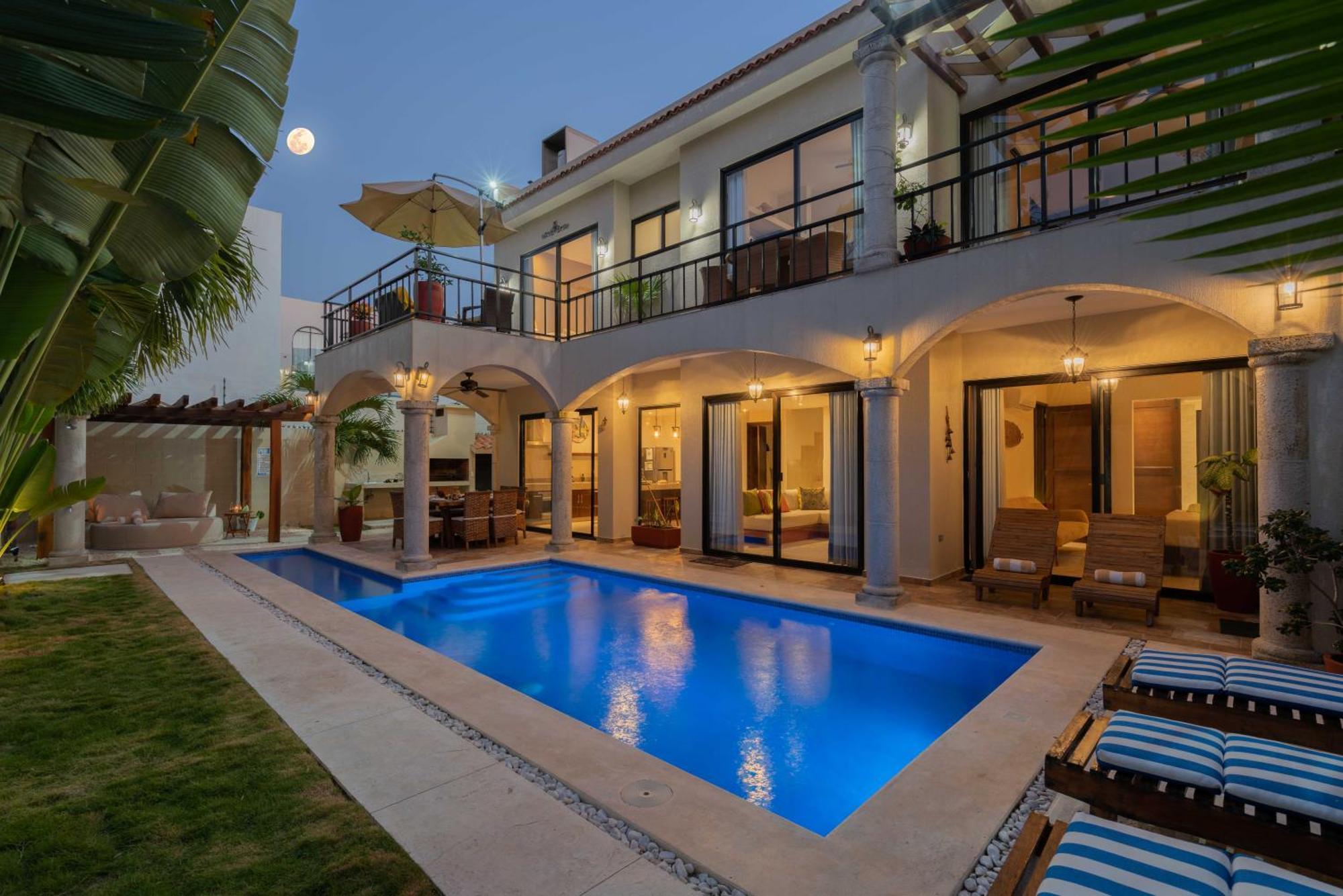 Tulum Stunning Villa For 10-Cabana-Private Pool-Parking Екстер'єр фото