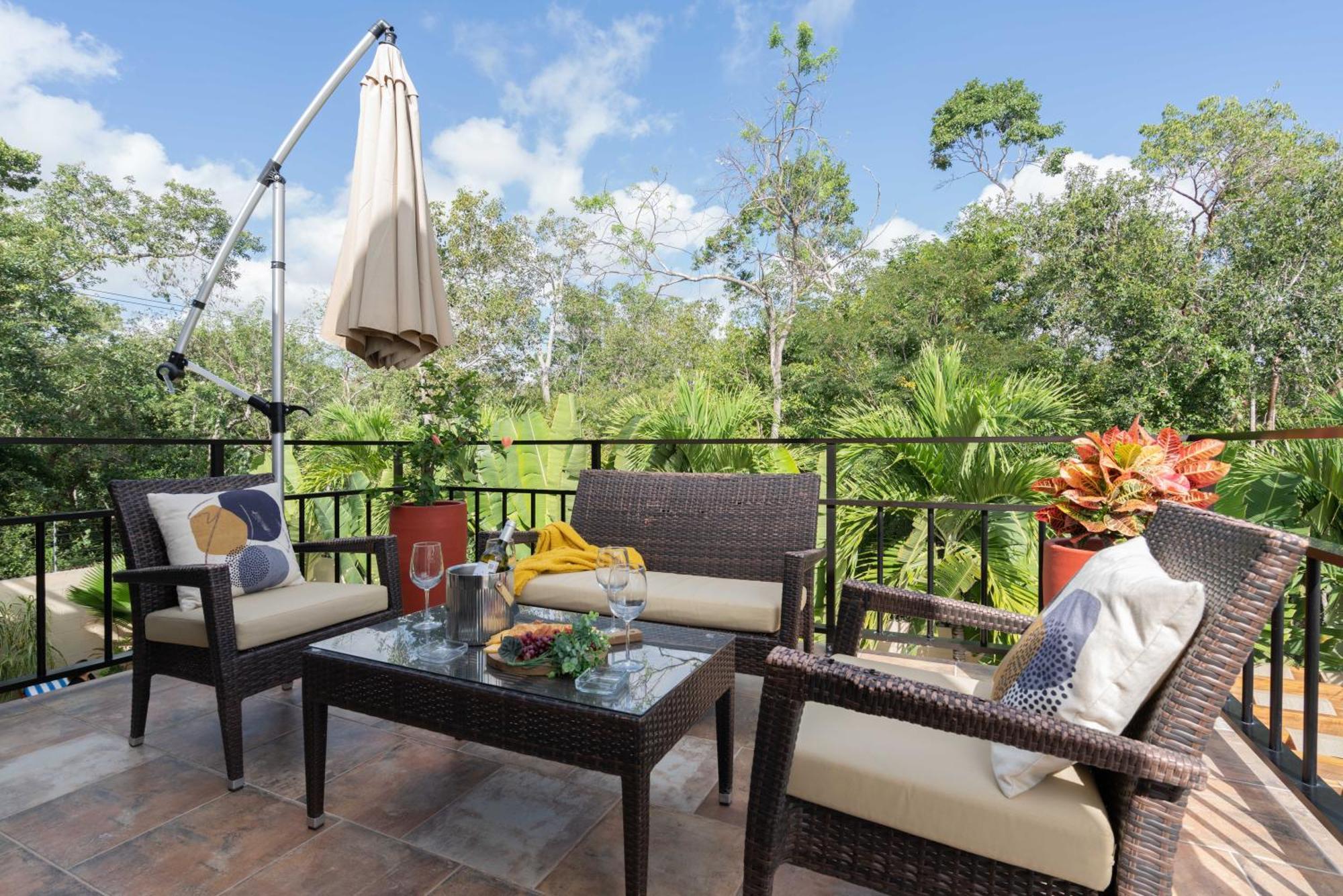 Tulum Stunning Villa For 10-Cabana-Private Pool-Parking Екстер'єр фото