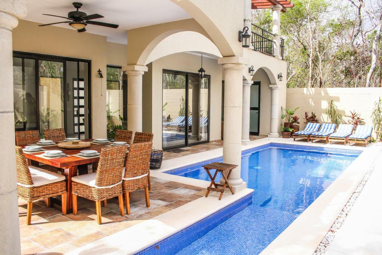 Tulum Stunning Villa For 10-Cabana-Private Pool-Parking Екстер'єр фото