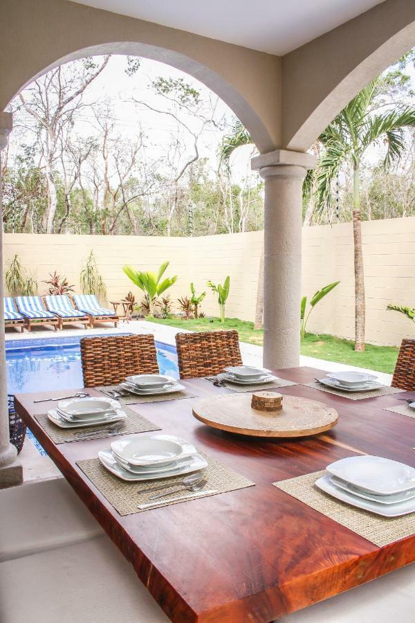 Tulum Stunning Villa For 10-Cabana-Private Pool-Parking Екстер'єр фото